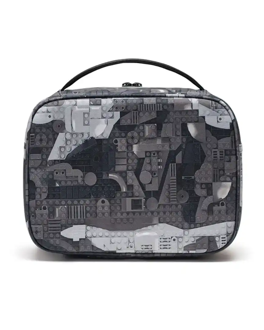 Lego Pop Quiz Lunch Box - Abstract Bricks Black - Image 4