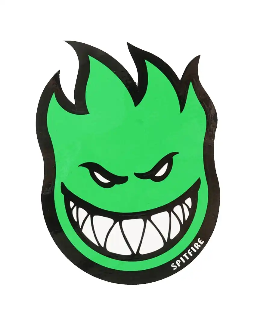 Fireball Sticker Large - Green