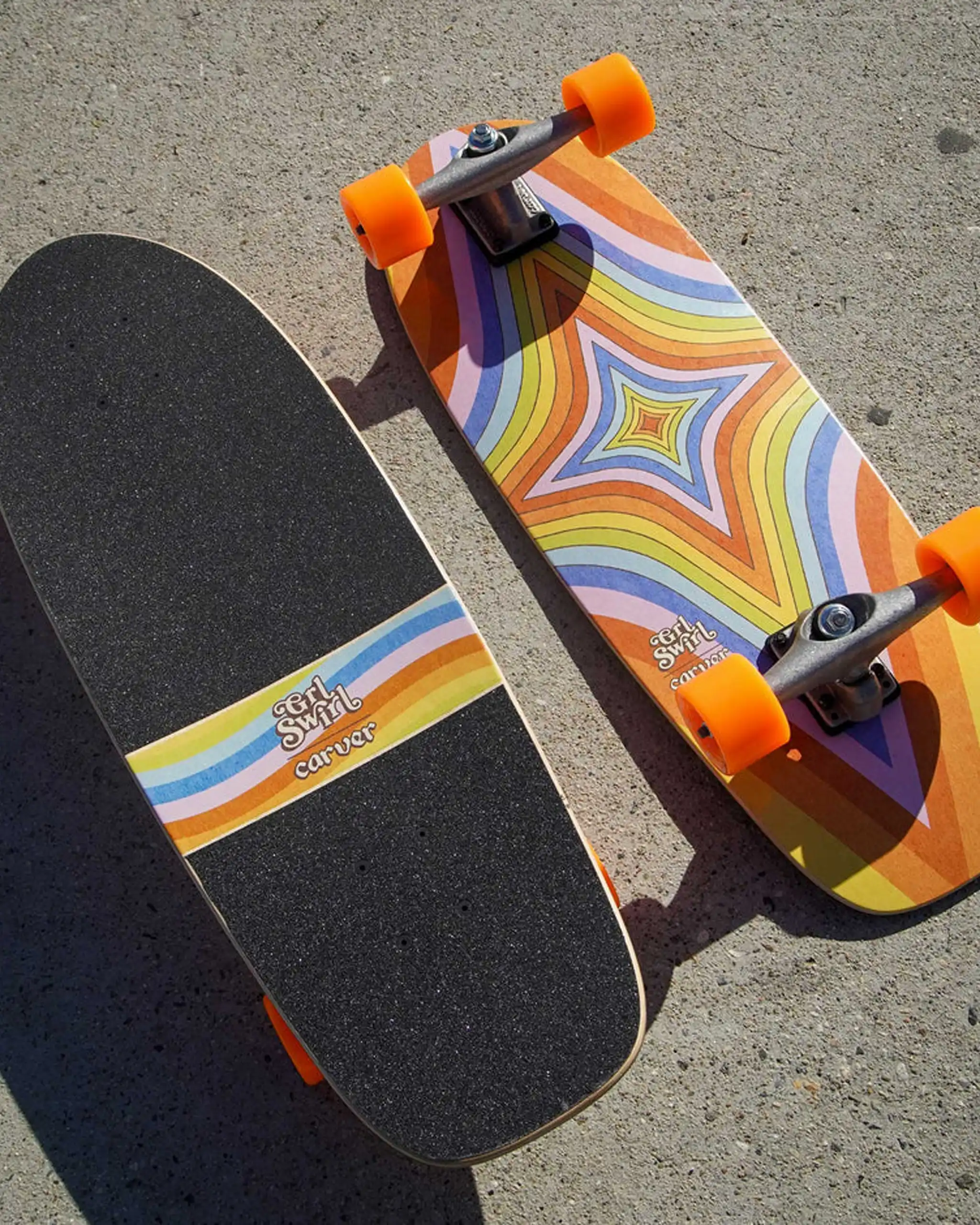 Cx Grlswirl Daydream Complete Surfskate - Image 2