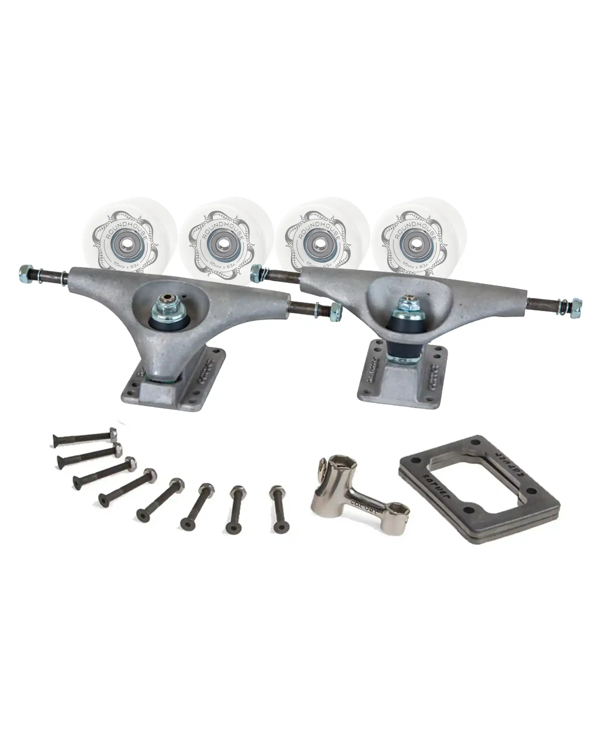C5 Kit Park 65Mm W/Tool Skateboard Trucks - Raw