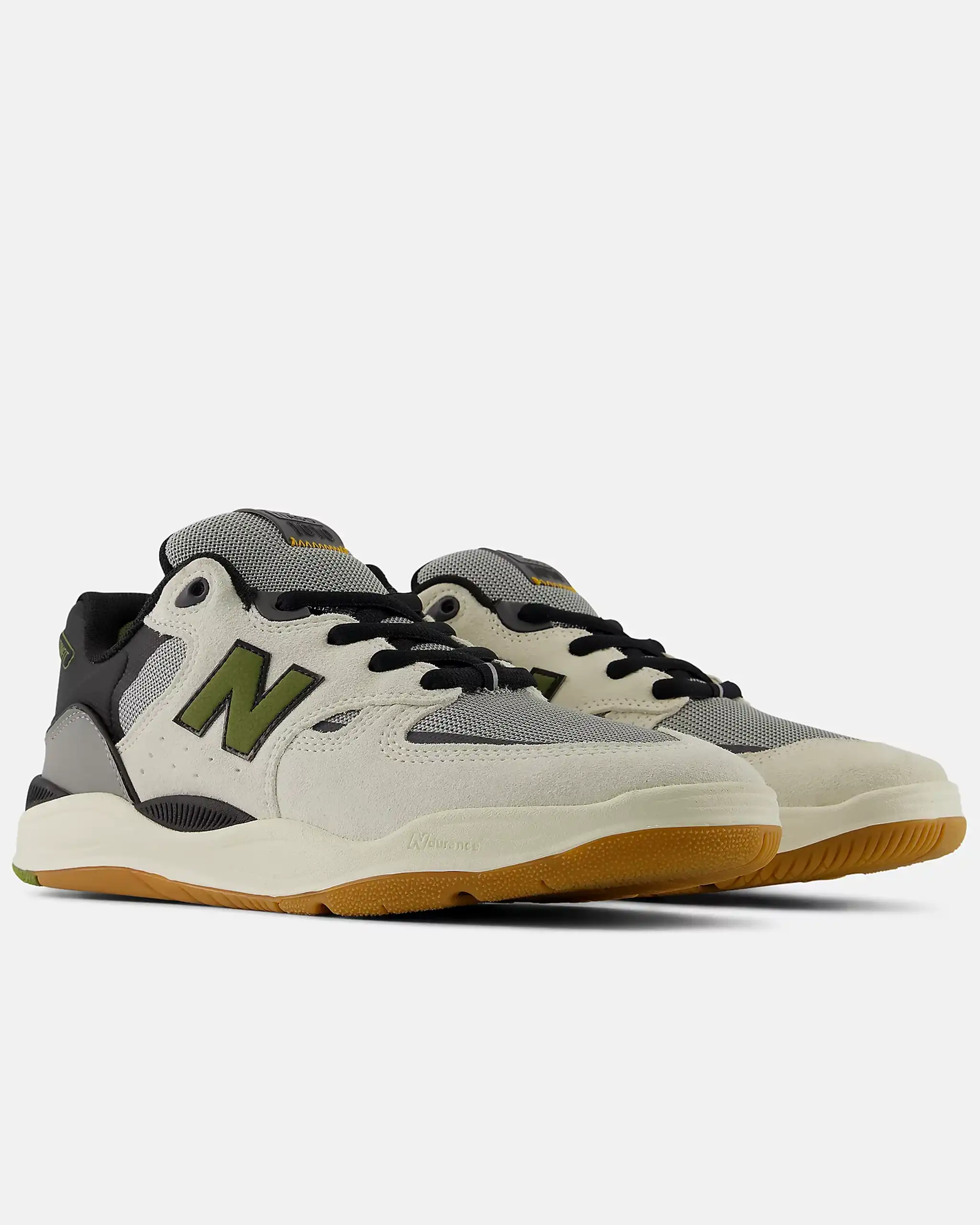 Numeric 1010 Tiago Lemos Shoes - Sea Salt/Olive - Image 2