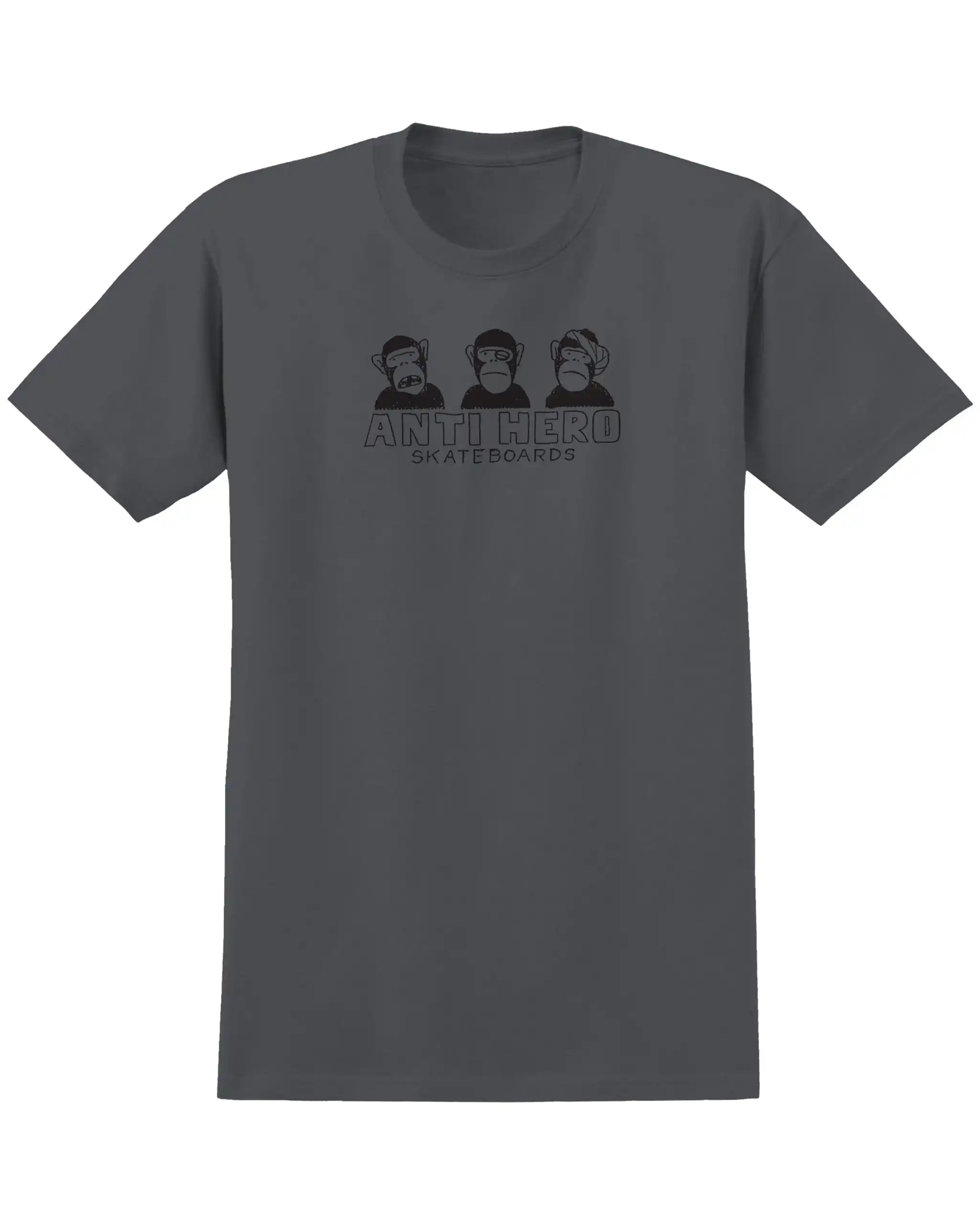 No Evil T-Shirt - Asphalt White